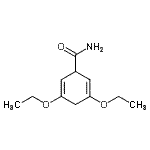 CAS#: 100055-53-6, 3,5-Diethoxy-2,5-Cyclohexadiene-1-Carboxamide