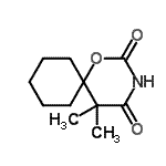CAS#: 100055-69-4, 5,5-Dimethyl-1-Oxa-3-Azaspiro[5.5]Undecane-2,4-Dione