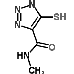 CAS#: 100097-71-0, N-Methyl-4-Sulfanyl-1H-1,2,3-Triazole-5-Carboxamide