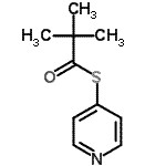 CAS#: 100103-96-6, S-4-Pyridinyl 2,2-Dimethylpropanethioate