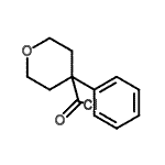 CAS#: 100119-45-7, 4-Phenyltetrahydro-2H-Pyran-4-Carbonyl Chloride