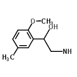 CAS#: 100131-97-3, 2-Amino-1-(2-Methoxy-5-Methylphenyl)Ethanol