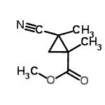 CAS#: 100313-90-4, Methyl 2-Cyano-1,2-Dimethyl-Cyclopropanecarboxylate