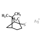 CAS#: 100335-19-1, Silver 2,6,6-Trimethylnorpinane-2-Thiolate