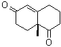 CAS 登录号：100348-93-4， (8aR)-8A-甲基-3,4,8,8A-四氢-1,6(2H,7H)-萘二酮