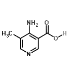CAS#: 100383-06-0, 4-Amino-5-Methylnicotinic Acid