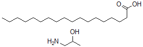 CAS#: 10042-65-6, Stearic Acid, Compound With 1-Aminopropan-2-Ol (1:1)