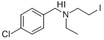 CAS#: 100427-84-7, 4-Chloro-N-ethyl-N-(2-iodoethyl)benzylamine hydriodide
