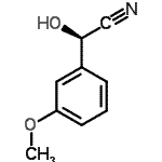 CAS#: 10049-65-7, (2R)-Hydroxy(3-Methoxyphenyl)Acetonitrile