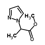 CAS#: 100554-34-5, Methyl 2-(1H-Pyrazol-1-Yl)Propanoate