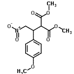 CAS#: 100719-44-6, Dimethyl [1-(4-Methoxyphenyl)-2-Nitroethyl]Malonate