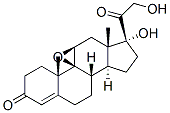 CAS#: 10072-97-6, 9beta,11beta-Epoxy-17,21-Dihydroxypregn-4-Ene-3,20-Dione