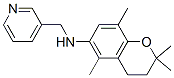 CAS 登录号：100748-03-6， 6-(3-皮考基)氨基-2,2,5,8-四甲基色满