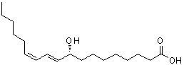 CAS#: 10075-11-3, (9R,10E,12Z)-9-Hydroxy-10,12-Octadecadienoic Acid