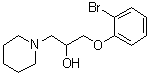 CAS#: 100794-31-8, 1-(2-Bromophenoxy)-3-(1-Piperidinyl)-2-Propanol