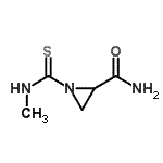 CAS 登录号：100804-11-3， 1-(甲基硫代氨基甲酰)-2-氮丙啶甲酰胺