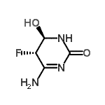 CAS#: 100814-60-6, (5S,6R)-4-Amino-5-Fluoro-6-Hydroxy-5,6-Dihydro-2(1H)-Pyrimidinone