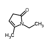 CAS#: 100860-38-6, 1-Ethyl-5-Methyl-1,3-Dihydro-2H-Pyrrol-2-One
