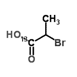 CAS#: 100900-34-3, 2-Bromo(1-<Sup>13</Sup>C)Propanoic Acid