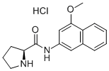 CAS#: 100930-07-2, (2S)-N-(4-Methoxy-2-Naphthalenyl)-2-Pyrrolidinecarboxamide Monohydrochloride
