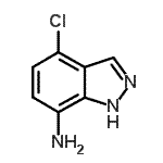 CAS#: 100959-52-2, 4-Chloro-1H-Indazol-7-Amine