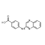CAS#: 100962-02-5, 4-(2-Quinoxalinylamino)Benzoic Acid