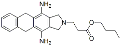 CAS#: 10110-15-3, Butyl 4,11-Diamino-1,3,5,10-Tetrahydro-2H-Naphth[2,3-f]Isoindole-2-Propionate