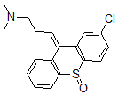 CAS 登录号：10120-63-5， 氯普噻吨亚砜