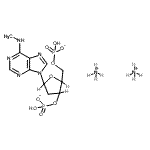 CAS#: 101204-49-3, Diammonium 9-[2-deoxy-3,5-bis-O-(hydroxyphosphinato)pentofuranosyl]-N-methyl-9H-purin-6-amine