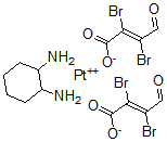 CAS#: 101240-15-7, cis-Pt(II)(DDH)bis(mucobromic acid)