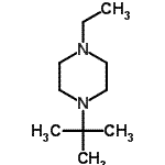 CAS#: 10125-79-8, 1-Ethyl-4-(2-Methyl-2-Propanyl)Piperazine