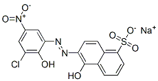 CAS#: 10132-98-6, Sodium 6-[(3-Chloro-2-Hydroxy-5-Nitrophenyl)Azo]-5-Hydroxynaphthalene-1-Sulphonate
