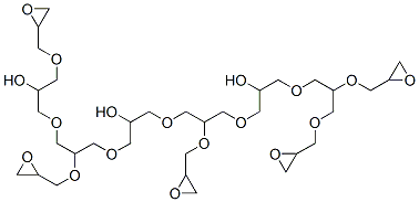 CAS#: 101377-33-7, 1,27-Bis(Oxiranyl)-8,16,24-Tris(Oxiranylmethoxy)-2,6,10,14,18,22,26-Heptaoxaheptacosane-4,12,20-Triol