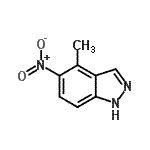 CAS#: 101420-67-1, 4-Methyl-5-Nitro-1H-Indazole