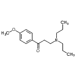 CAS 登录号：101450-00-4， 3-(二丙基氨基)-1-(4-甲氧基苯基)-1-丙酮