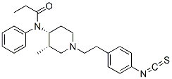 CAS#: 101472-20-2, N-[(3S,4R)-1-[2-(4-Isothiocyanatophenyl)Ethyl]-3-Methyl-4-Piperidyl]-N-Phenyl-Propanamide
