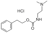 CAS 登录号：101491-71-8， (2-(二甲基氨基)乙基)-氨基甲酸苯乙酯单盐酸盐