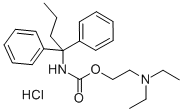 CAS#: 101491-77-4, 1,1-Diphenylbutylcarbamic Acid 2-Diethylaminoethyl Ester Hydrochloride