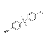 CAS#: 101533-57-7, 4-[(4-Aminophenyl)Sulfonyl]Benzonitrile