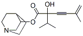 CAS#: 101564-61-8, 1-Azabicyclo[2.2.2]Oct-8-Yl 2-Hydroxy-5-Methyl-2-Propan-2-Yl-Hex-5-En- 3-Ynoate