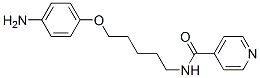 CAS#: 101578-27-2, N-[5-(4-Aminophenoxy)Pentyl]Pyridine-4-Carboxamide