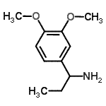 CAS#: 101589-21-3, 1-(3,4-Dimethoxyphenyl)-1-Propanamine