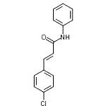 CAS#: 101681-92-9, (2E)-3-(4-Chlorophenyl)-N-Phenylacrylamide