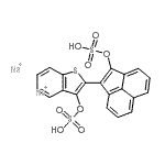 CAS#: 10169-28-5, 2-[2-(Sulfooxy)-1-Acenaphthylenyl]-Benzo[b]Thiophene-3-Ol Hydrogen Sulfate Sodium Salt (1:2)