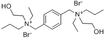 CAS#: 101710-64-9, Ethyl-[[4-[(Ethyl-(2-Hydroxyethyl)-Propylazaniumyl)Methyl]Phenyl]Methyl]-(2-Hydroxyethyl)-Propylazanium Dibromide