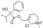 CAS#: 101711-01-7, (1-Methyl-5,6-Dihydro-2H-Pyridin-1-Ium-3-Yl)Methyl 2-Hydroxy-3-Methyl-2-Phenylbutanoate Chloride