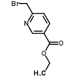 CAS 登录号：10177-23-8， 乙基6-(溴甲基)烟酸酯