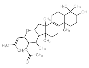 CAS#: 10178-38-8, (22R,23S)-16alpha,23-Epoxy-5alpha-Lanosta-8,24-Diene-3beta,22-Diol 22-Acetate