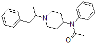 CAS#: 101860-00-8, N-Phenyl-N-[1-(1-Phenylpropan-2-Yl)Piperidin-4-Yl]Acetamide