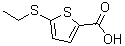 CAS#: 101861-40-9, 5-(Ethylsulfanyl)-2-Thiophenecarboxylic Acid